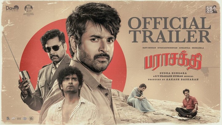 Parasakthi (2026) (Hindi HQ + Tamil) Dual Audio UnCut South Movie HEVC 720p ESub