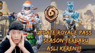 UPDATE !! AKHIRNYA KELUAR ROYALE PASS M6 TERBARU , TERNYATA KEREN KEREN SKINNYA !! - PUBG MOBILE