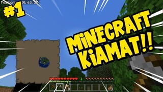 minecraft kiamat gays 🤣!!! survival lagi? #1 mcpe/mcwin10
