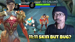 11:11 Gusion Skin Ed Caluag Version Mobile Legends