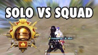 SOLO VS SQAUD 🔥 | GAMEPLAY PUBG MOBILE INDONESIA