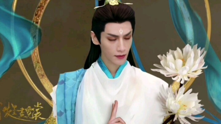 罗云熙长月烬明上古战神冥夜，神性光辉！