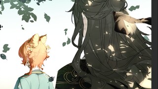 【1999手书|勿忘我x槲寄生】在山花海树间.....