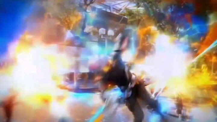 Masked Rider Polar Fox Super Burning Battle Mix