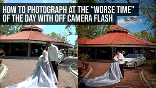 How to Photograph at the “WORSE TIME” of the Day with Off Camera Flash