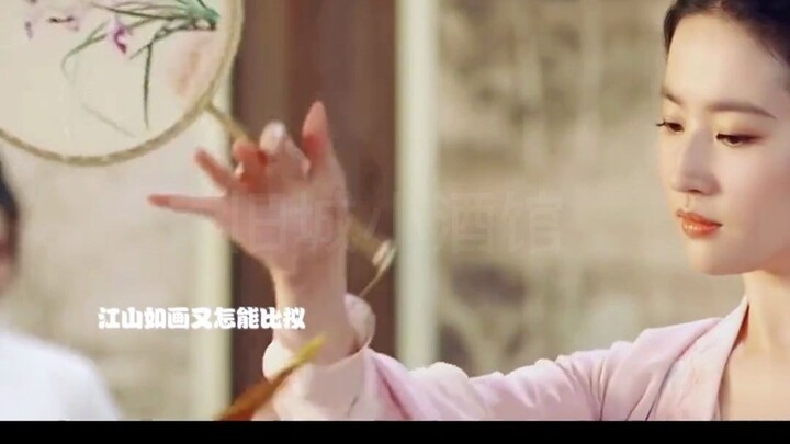Finally, there’s an actor who can perform fan dancing and swordplay without needing special effects.