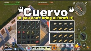 "Cuervo" | 2 GUNS & CRAFTED MACHETES | IF YOU CAN'T BRING ALL/CRAFT IT - Last Day On Earth: Survival