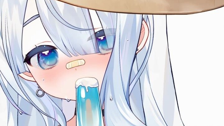Just eating ice cream