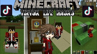 Menguji 5 kebenaran Minecraft Tik Tok Life Hacks 《Minecraft Tik Tok Life Hacks Indonesia》