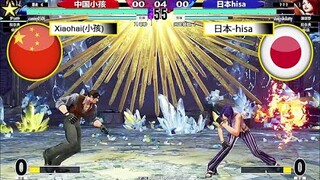 KOF 15  -    Xiaohai (小孩)    VS    日本-hisa   [15/03/2022]  [FT04]