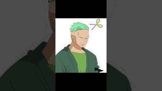 ASMR ONE PIECE ZORO CORTE DE CABELO