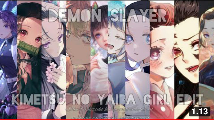demon slayer girls edit