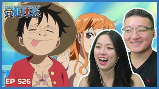 WE'RE HERE!! FISHMAN ISLAND FINALLYYYYY :D | One Piece Episode 526 Couples Reaction & Discussion