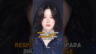 Respon netizen pada #shuhua #gidle menunggang kuda saat hiatus #shorts #kpop #viral