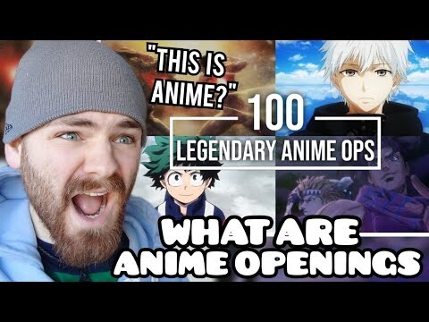 First Time Reacting to "The Best ANIME Openings Of All Time" | Non Anime Fan!