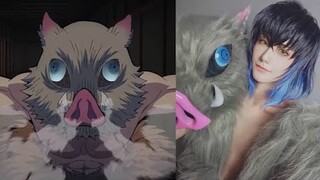 Characters in Demon Slayer - Kimetsu no Yaiba Cosplay: Characters in real life