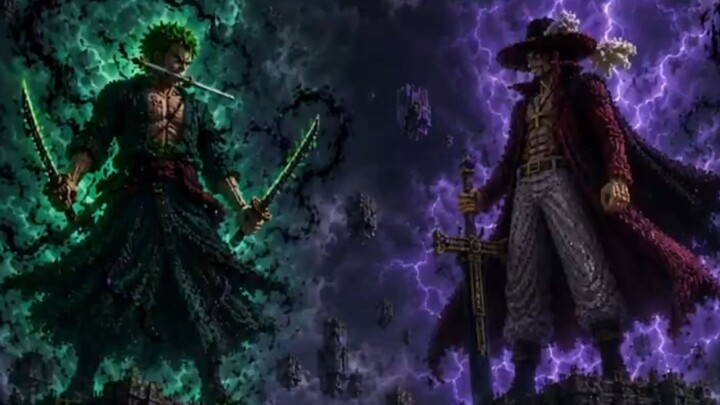 Zoro VS Mihawk ⚔️