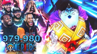 JIMBEI IS BACK! One Piece Eps 979/980 REACTION