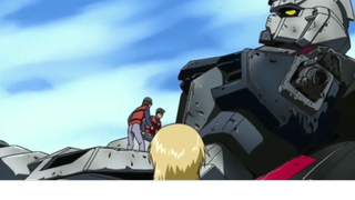 [Mobile Suit Gundam] "Strike Gundam lying on the beach watching the sunrise" ~