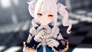 【原神MMD】如果芭芭拉是白发红瞳...