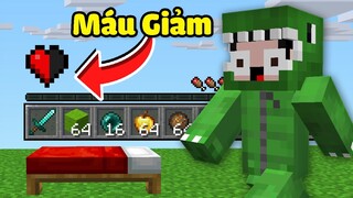 Minecraft Bedwars, Nhưng Bạn Chết Sẽ Bị Giảm Trái Tim Siêu Khó