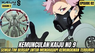 KAIJU NO 8 MELAWAN KAIJU NO 9 - SIAPAKAH YANG TERKUAT - ALUR CERITA KAIJU NO 8 SEASON 2 EPISODE 2