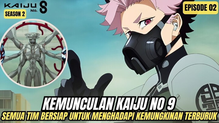 KAIJU NO 8 MELAWAN KAIJU NO 9 - SIAPAKAH YANG TERKUAT - ALUR CERITA KAIJU NO 8 SEASON 2 EPISODE 2