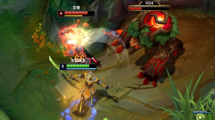 Blind Player: Don't you have any jungle monsters?!