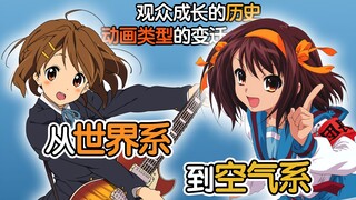 从世界系到空气系，是怎样的变化