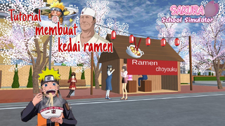 Tutorial Membuat Kedai Ramen | Sakura School Simulator