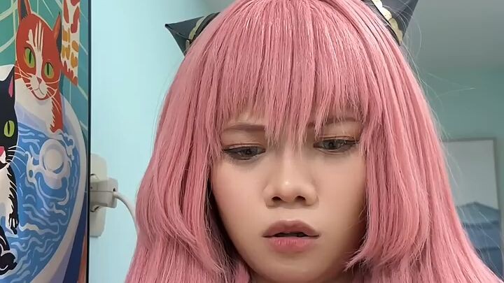 MAU MANDI DI GANGGU COSPLAY