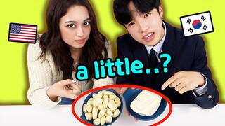 A bit of 'Butter VS Garlic'?? Things that American and Korean can NEVER understand each other