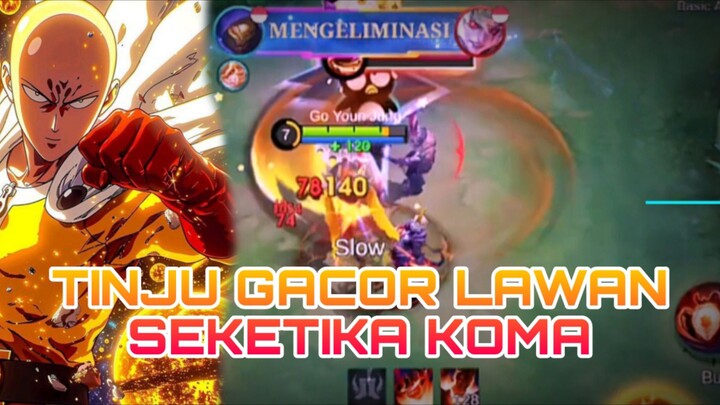 TINJU GACOR LAWAN SEKETIKA KOMA