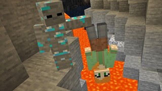 MINECRAFT แต่ ALEX ปะทะ STEAVE โดย BORIS CRAFT PART 6