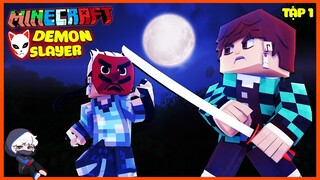 MINECRAFT THANH GƯƠM DIỆT QUỶ TẬP 1: VUA QUỶ HÃM HẠI LÀNG NOOB TEAM? PIXEL SẼ LÀM GÌ ĐỂ CỨU THẾ GIỚI