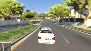 GTA 5 Cảnh Sát #1 Tiêu Diệt Gặp Cá Vôi Sát Thủ Ăn Thịt Người Ở Bãi Biển Và Cái K