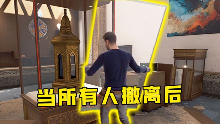 This is what the dam looks like after everyone has evacuated...