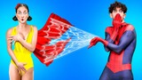 SpiderBoy in Squid Game School - My Teacher is a DOLL | SuperHero in Real Life - by La La Life Games