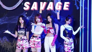 【KNOT】万圣节主题的savage，吒cos鱿鱼游戏，我们cos aespa（不是）