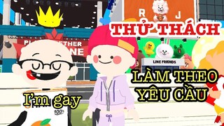 THỬ THÁCH LÀM THEO YÊU CẦU NGƯỜI THẮNG (P3)  PLAY TOGETHER