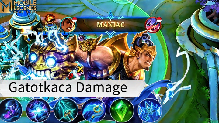 Gatotkaca Item Mage Auto Maniac !!