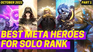 CURRENT META HEROES IN MOBILE LEGENDS 2021 (SEASON 22)