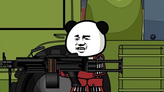 Cao Cao ran away, and the rebels chased him. On the way, they saw a square dancing aunt blocking the