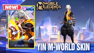 NEW YIN M-WORLD SKIN | YIN 515 E PARTY | YIN NEW SKIN | MLBB NEW SKIN