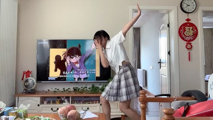 Detective Conan dance to burn fat