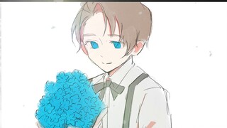 【APH/Mi Ying เขียนด้วยลายมือ】Earth Blue AquaBlue