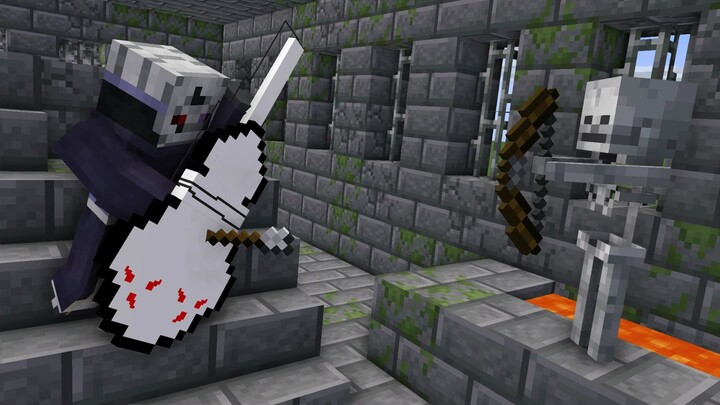 World Record Broken! White Mask Speedruns Minecraft in 35 Seconds!