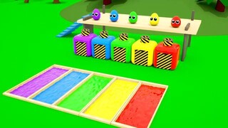 Wheel On The Truck Song _ What Inside of Surprise Egg__ _ Nursery Rhymes