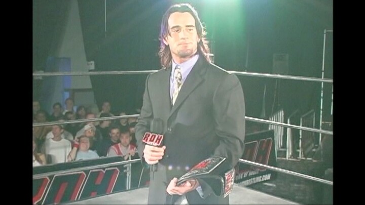 Sign of dishonor - CM Punk vs Jay Lethal ROH world title match 08.07.2005