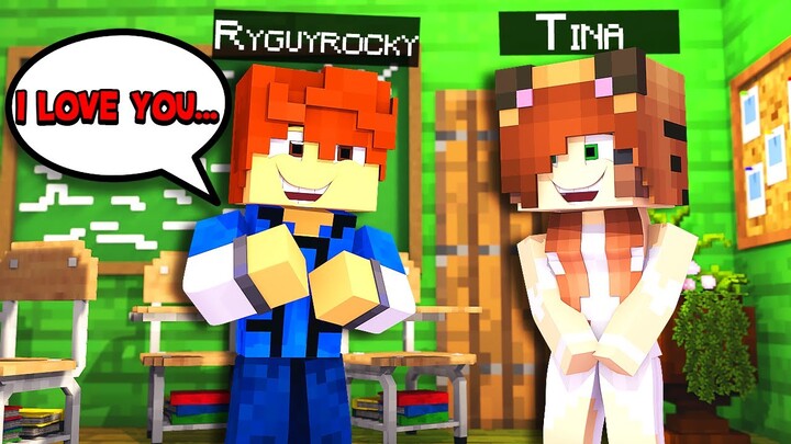 I finally admit to Tina that I like her... || Minecraft Daycare Academy